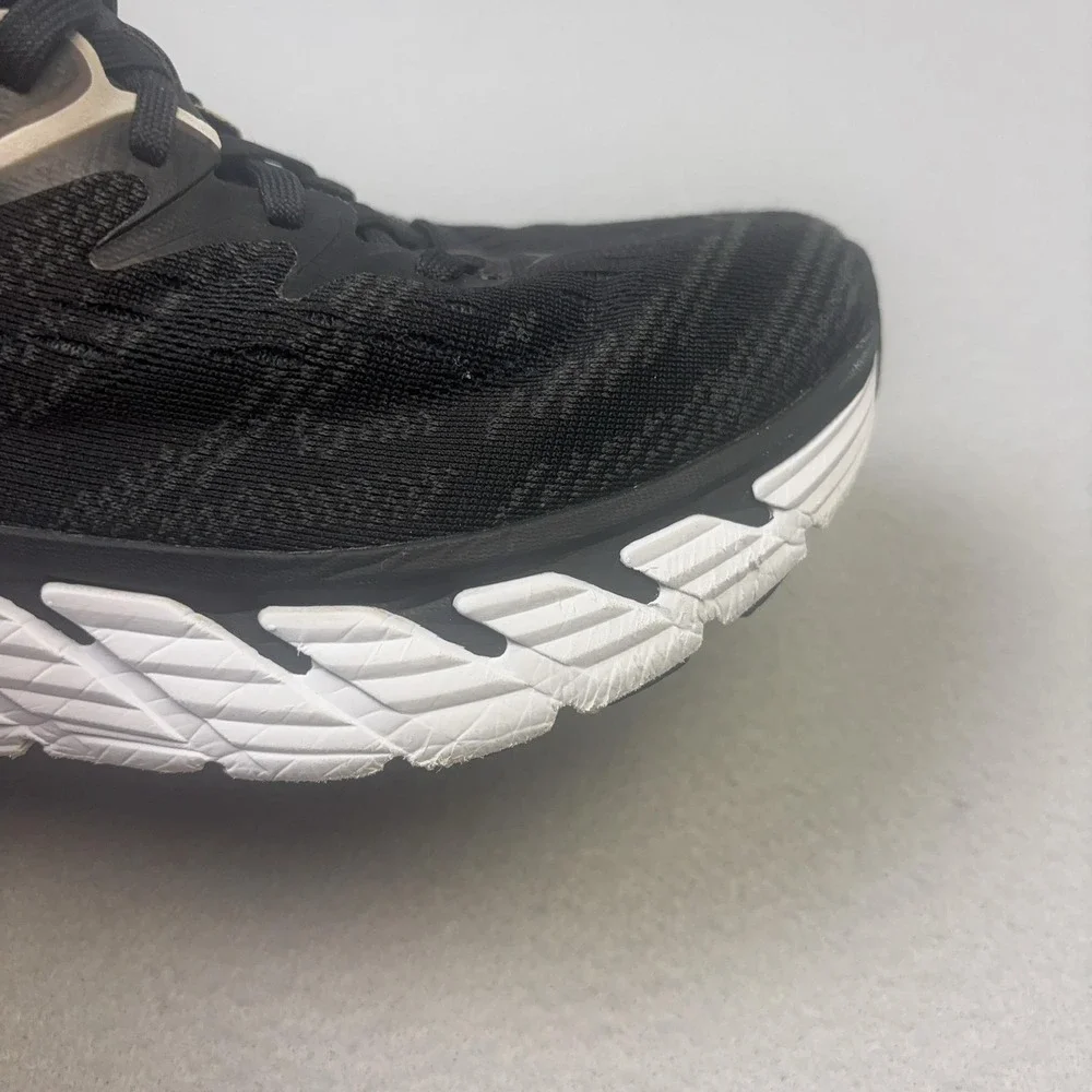 Hoka One One Gaviota 4 Shoes Womens Size 7.5 Black Running Sneakers 1123199 BWHT